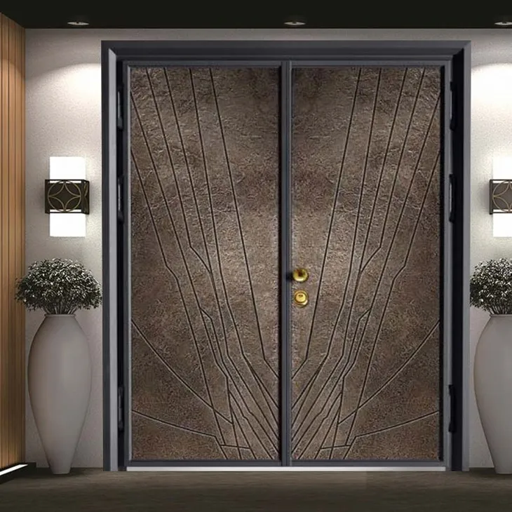 Aluminum Cast Board Copper Steel Door